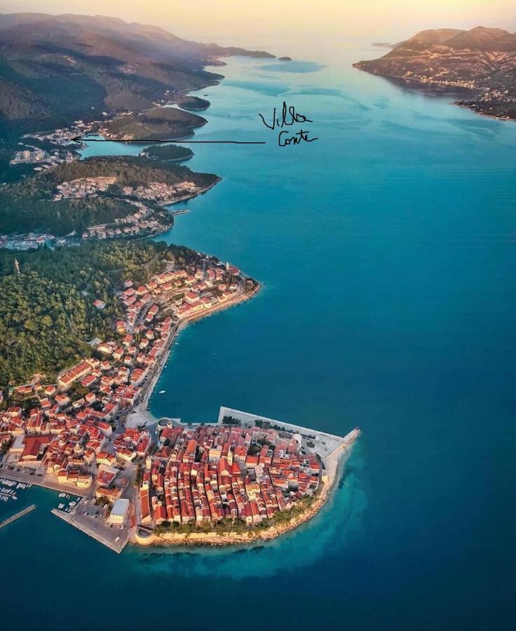 Villa Conte Korčula Esterno foto